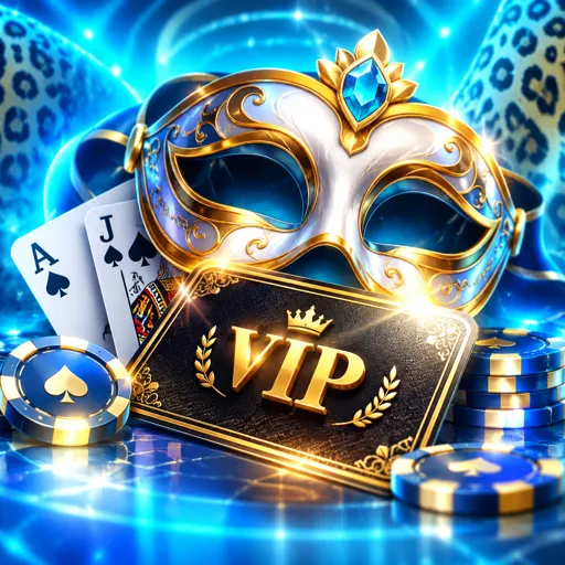 Mesa VIP de blackjack com fichas de valor alto sobre o feltro