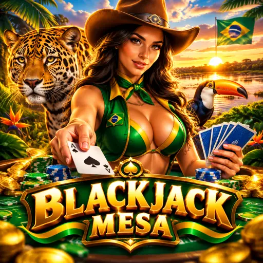 Mesa de Free Bet Blackjack com sinal de doubler gratis na mesa