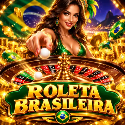 Crupiê brasileira comandando a Roleta Brasileira ao vivo